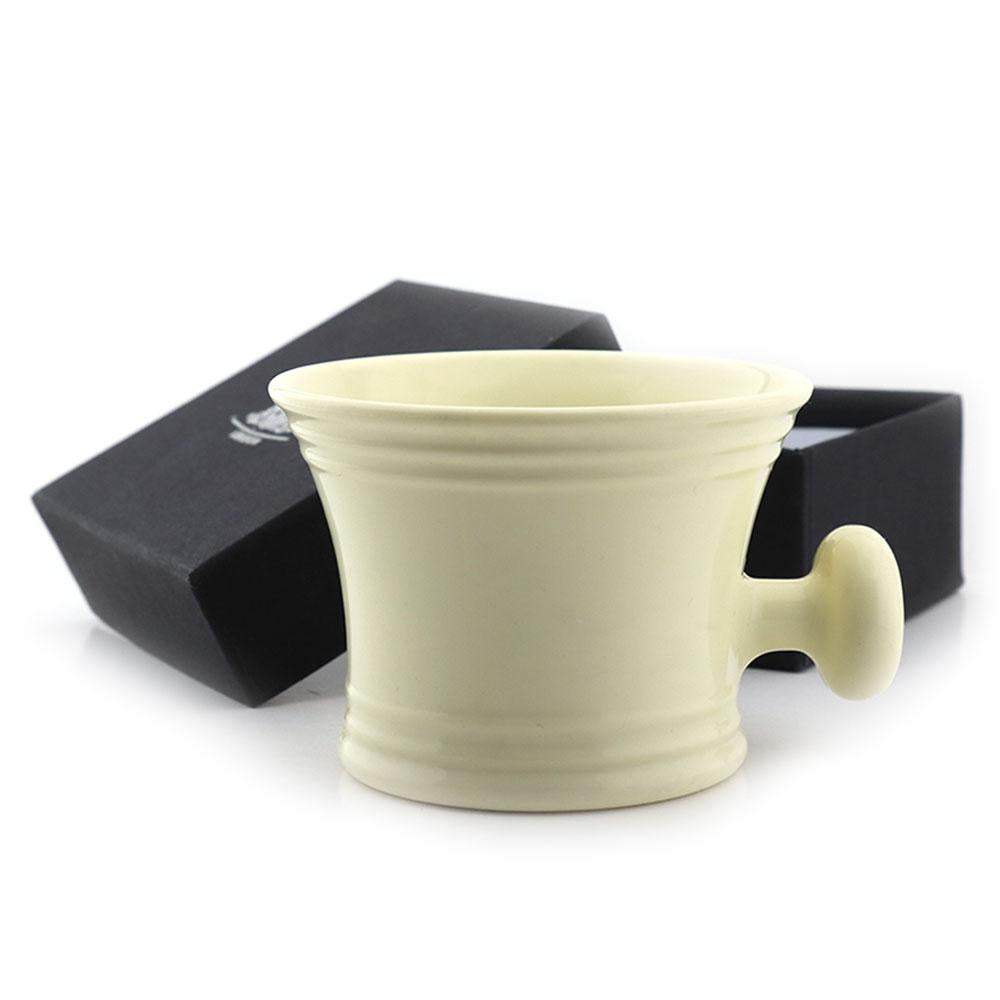 Shaving Mug In Ivory Color By Haryali London - HARYALI LONDON